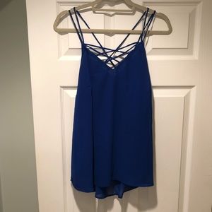 Royal Blue Tank Top